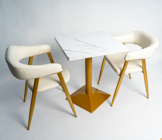 Modern Cafe Furniture Marble Top
